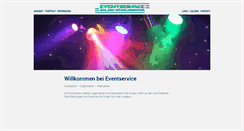Desktop Screenshot of eventservice-bern.ch